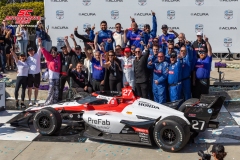 Kyle Kirkwood Winner Circle 