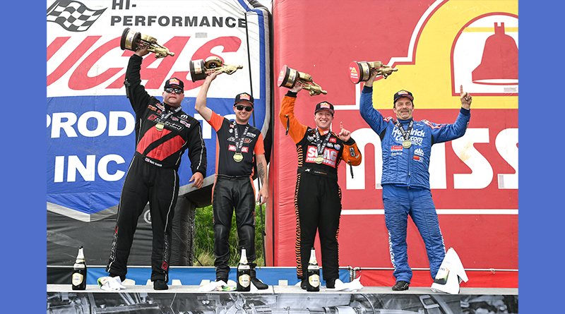 <strong>HAGAN GETS 50TH, ASHLEY, ANDERSON AND HERRERA ALSO ROLL TO WINS AT NHRA 4-WIDE NATIONALS IN CHARLOTTE</strong>