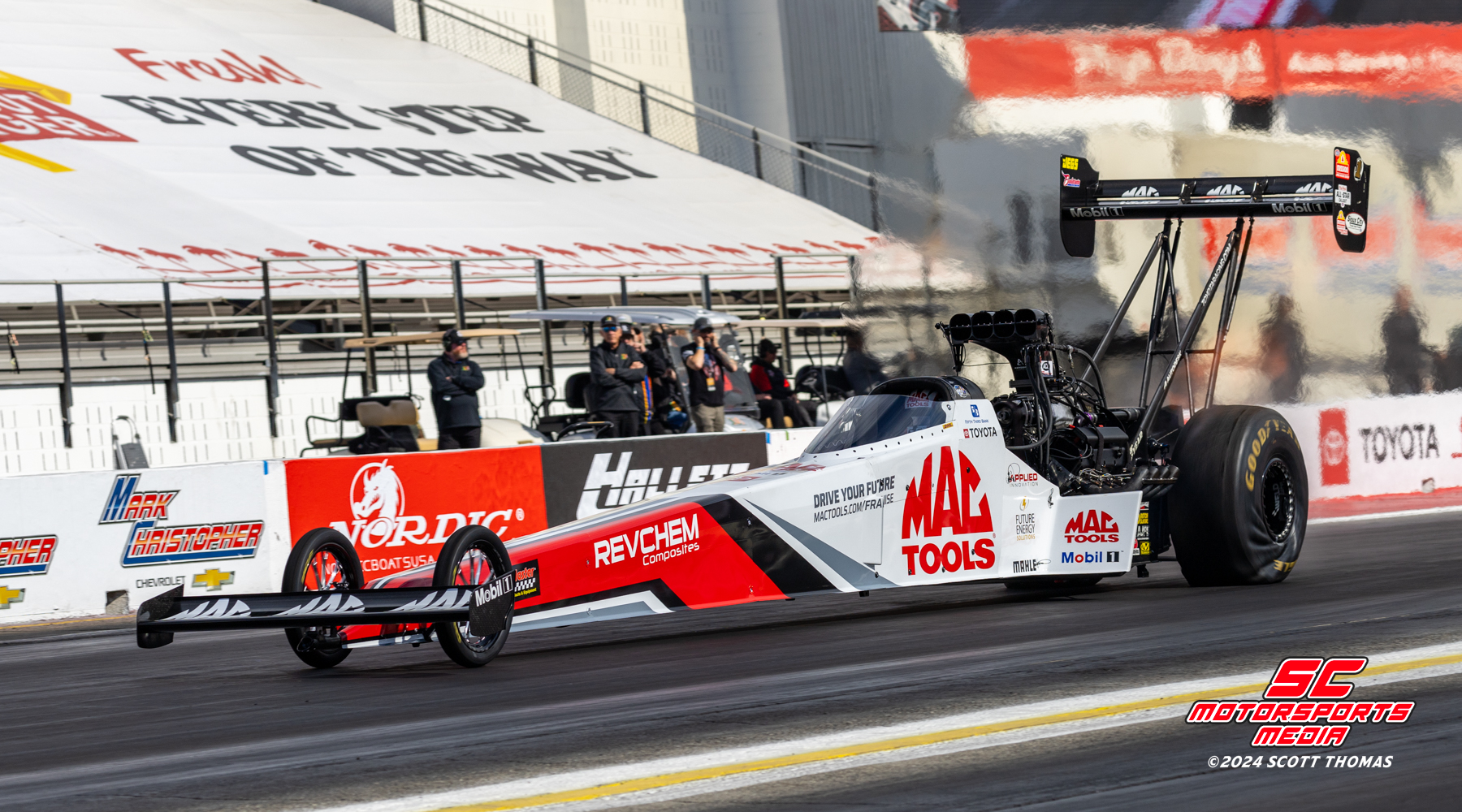 TOP FUEL REIGNING CHAMP DOUG KALITTA AFTER FOUR-WIDE SWEEP AT NHRA 4 ...