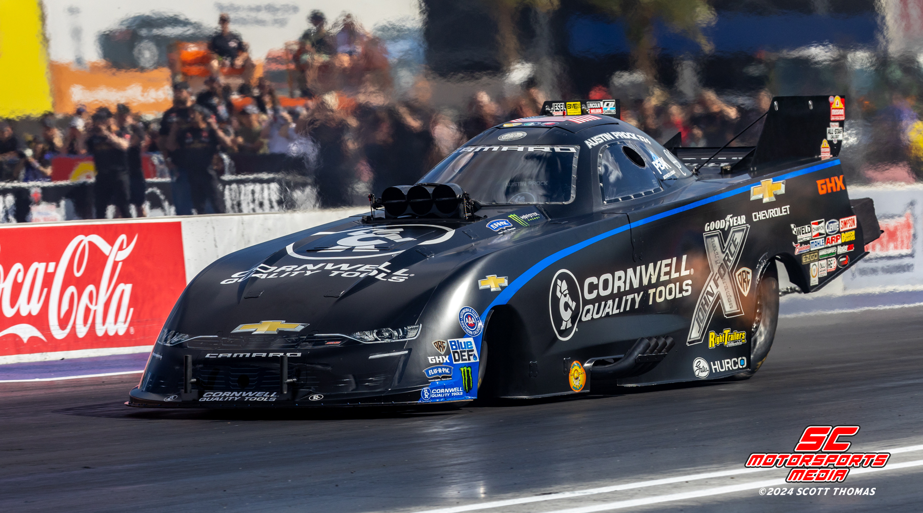 Prock Drag Racing PROCK, KALITTA AND TUCKER ROLL TO NO. 1 SPOTS AT NHRA 4-WIDE NATIONALS