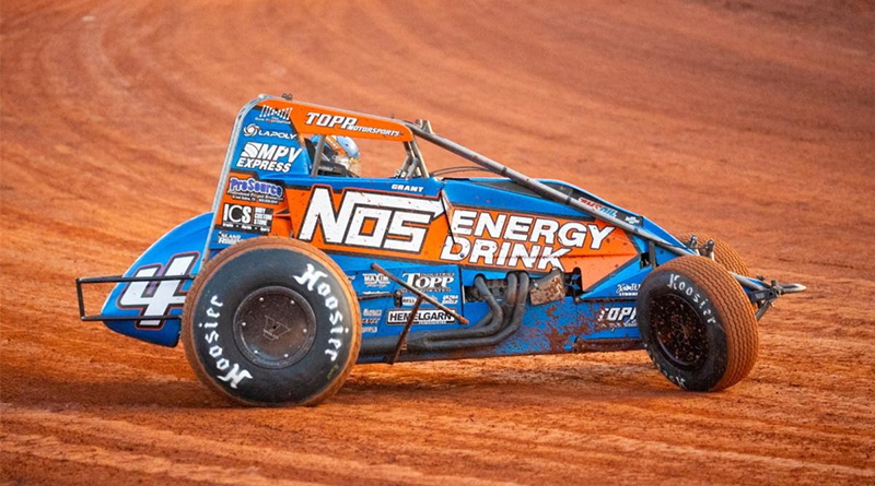 <strong>GRANT FINALE! JG FINISHES WITH A FLOURISH IN RED DIRT USAC SPRINT CLOSER</strong>