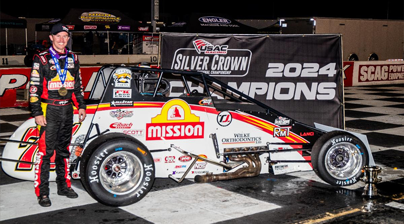 <strong>CROWNING ACHIEVEMENT! SWANSON SCORES IRP FINALE, SECURES 8TH USAC SILVER CROWN TITLE</strong>