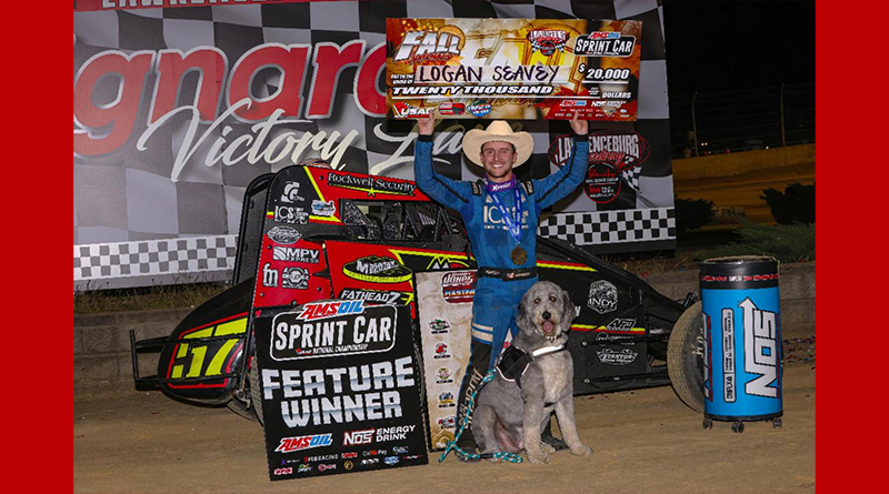 <strong>HISTORY MAKER! SEAVEY TIES BIGELOW WITH 14TH USAC SPRINT WIN OF 2024 AT FALL NATIONALS</strong>