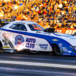 <strong>MR. 341: FUNNY CAR WORLD CHAMP AUSTIN PROCK MAKES FASTEST RUN IN NHRA HISTORY AT IN-N-OUT BURGER NHRA FINALS</strong>