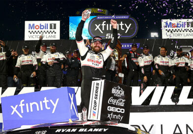 <strong>Blaney gets second straight walk-off win at Martinsville to join Championship 4</strong>