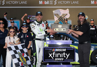 <strong>Aric Almirola claims thrilling overtime Xfinity Series victory at Phoenix Raceway</strong>