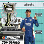 <strong>Kyle Larson gets first Cup win of the season at Homestead-Miami</strong>