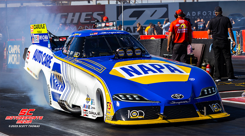 <strong>CAPPS, LANDGON AND J. COUGHLIN WIN FIRST MISSION #2FAST2TASTY CHALLENGE OF 2025 IN FRONT OF SELLOUT CROWD AT NHRA ARIZONA NATIONALS</strong>