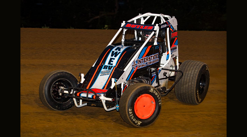BUTLER NETS A CAREER FIRST WITH USAC EAST COAST SPRINTS AT CLINTON COUNTY