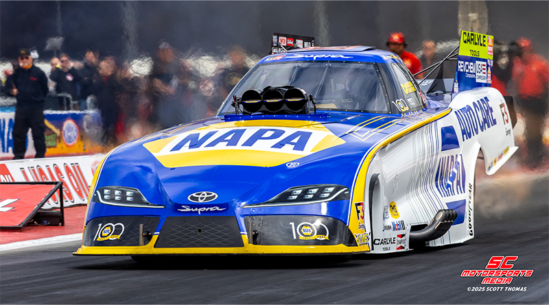 Ron Cappa FUNNY CAR VETERAN RON CAPPS RETURNS TO RICHMOND WITH MOMENTUM ON HIS SIDE
