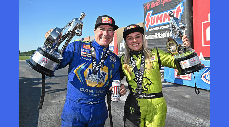 Dream Weekend for First-Time Top Fuel Winner Maddi Gordon as Ron